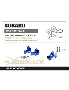 Kit Riposizionamento Braccio Posteriore Hardrace Subaru WRX VA + STi 2