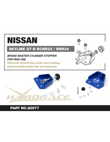 Stopper freno ciclindro maestro Hardrace Nissan Skyline R33 R34 GTR