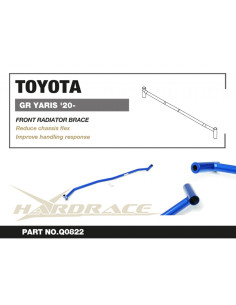 Supporto radiatore anteriore Hardrace Toyota Yaris GR MK1 XP210 2