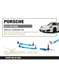 Bielletta barra stabilizzatrice posteriore regolabile Hardrace Porsche 911 991/GT2 RS 991 911 992 2