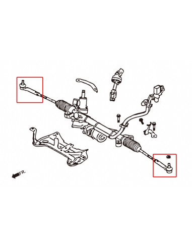 Rc Tie Rod End Subaru BRZ