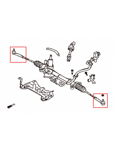 Rc Tie Rod End Subaru BRZ