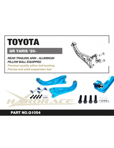 Braccio longitudinale posteriore Hardrace Toyota Corolla E210 Yaris GR MK1 XP210