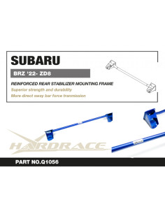 Staffa rinforzata barra stabilizzatrice posteriore Hardrace Subaru BRZ ZD8 2