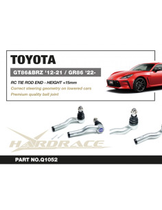 Testina sterzo RC Hardrace Subaru BRZ ZC6 Toyota GT86 ZN6 GR86 ZN8 2