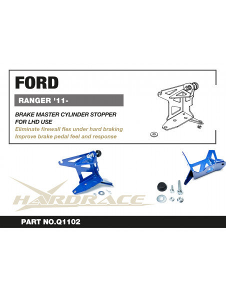 Stopper freno ciclindro maestro Hardrace Ford Ranger T6