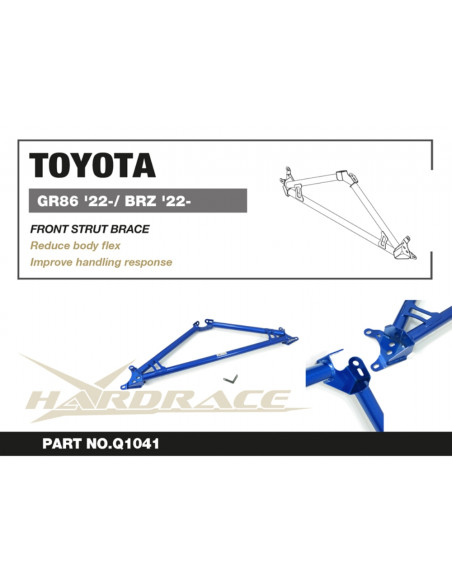 Front Strut Brace Toyota 86, Subaru BRZ