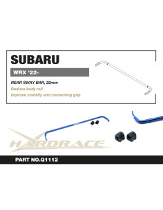 Barra stabilizzatrice posteriore Hardrace Subaru WRX VB 2