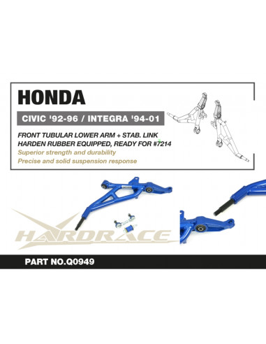 Front Lower Arm Honda Civic, Integra