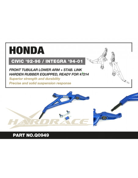 Front Lower Arm Honda Civic, Integra