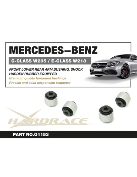 Boccola braccio anteriore inferiore posteriore Hardrace Mercedes Classe C W205 Classe E W213