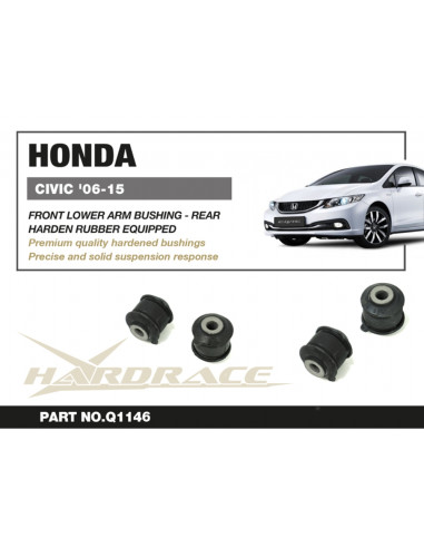 Front Lower Arm Bushing - Rear Honda Civic