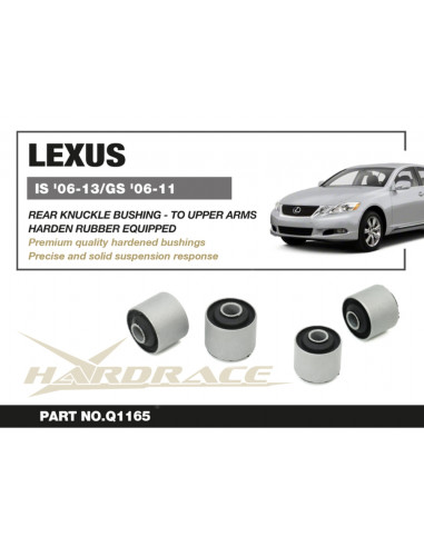 Rear Knuckle Bushing - Connect To Upper Front Arm Lexus IS, GS