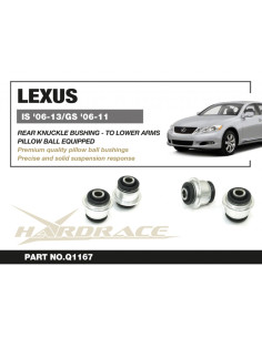 Boccola fusello posteriore braccio inferiore Hardrace Lexus GS MK3 S190 IS MK2 XE20 2