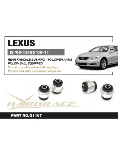 Rear Knuckle Bushing - Connect To Lower Arm Lexus IS, GS