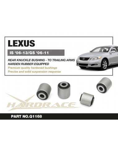 Rear Knuckle Bushing - Connect To Trailing Arm Lexus GS, IS