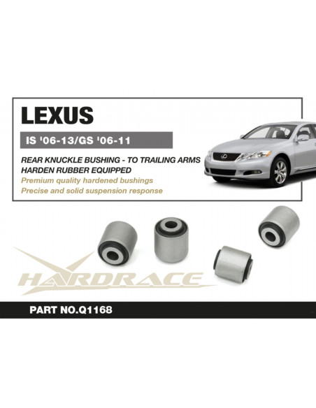 Rear Knuckle Bushing - Connect To Trailing Arm Lexus GS, IS