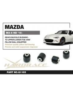 Boccola mozzo inferiore superiore posteriore Hardrace Mazda MX-5 ND 2