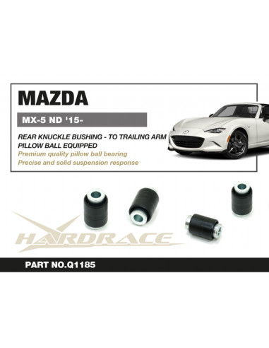 Boccola braccio longitudinale posteriore Hardrace Mazda MX-5 ND