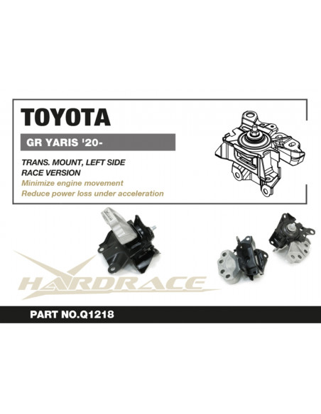 Left Side Transmission Mount Toyota Yaris / vitz