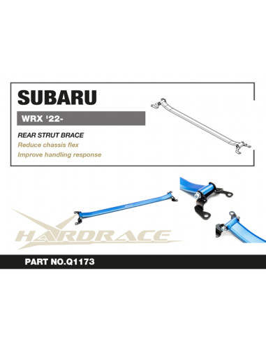 Barra Duomi Posteriore Hardrace Subaru WRX STi VB