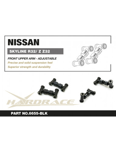 Braccio superiore anteriore Hardrace Nissan Skyline R32 300ZX Z32