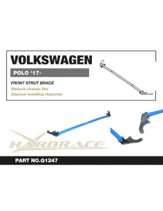 Barra stabilizzatrice anteriore Hardrace Volkswagen Polo MK6 AW 2