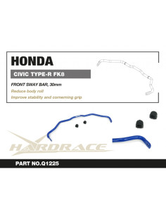 Barra stabilizzatrice anteriore Hardrace Honda Civic MK10 Type R 2