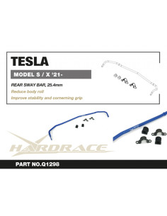 Barra stabilizzatrice posteriore HardraceTesla Model S Model X 2