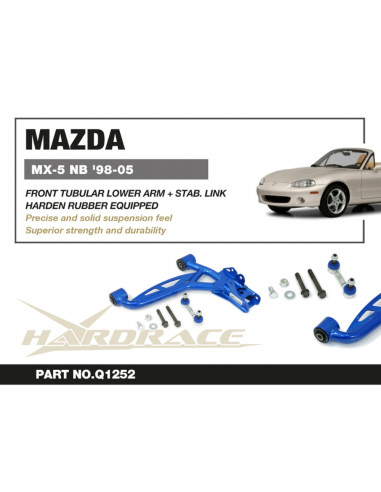 Braccio inferiore anteriore Hardrace Mazda MX-5 NB