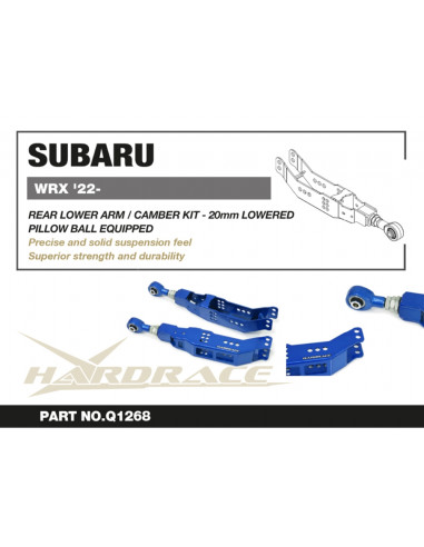 Rear Lower Arm / Camber Kit Subaru WRX