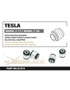 Boccola fusello posteriore superiore/inferiore Hardrace Tesla Model 3 Model Y 2
