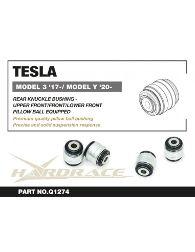 Rear Knuckle Bushing  - Upper Front/front/lower Front Tesla MODEL 3, Model y