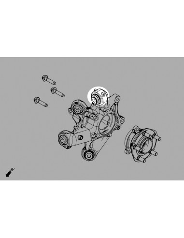 Rear Knuckle Bushing - Upper/lower Tesla MODEL 3, Model y