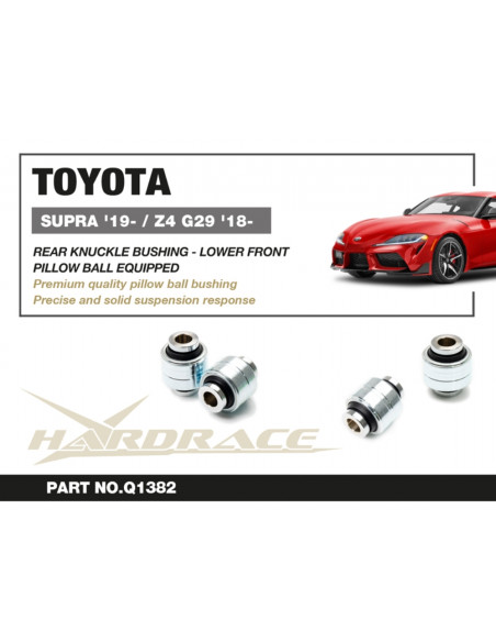 Boccola portamozzo posteriore inferiore anteriore Hardrace BMW Z4 G29 Supra A90