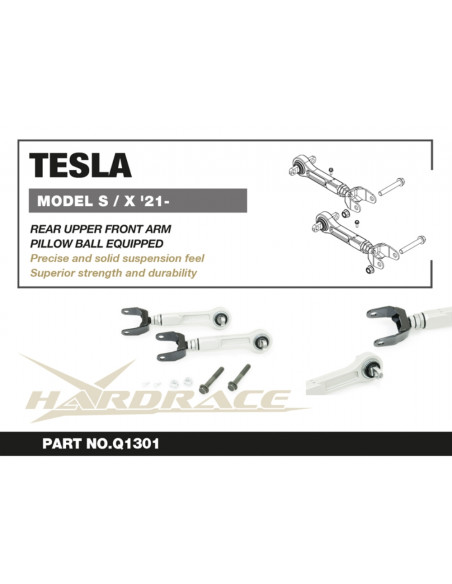 Braccio superiore anteriore posteriore Hardrace Tesla Model S Model X