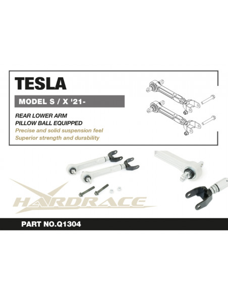 Braccio inferiore posteriore Hardrace Tesla Model S Model X