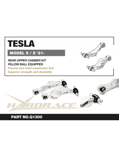 Kit Camber Superiore Posteriore Hardrace Tesla Model S Model X