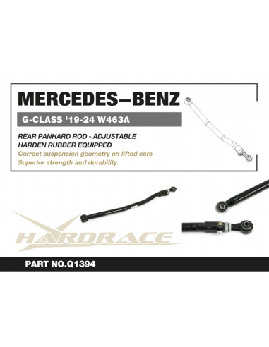 Rear Panhard Rod Mercedes-benz G-class