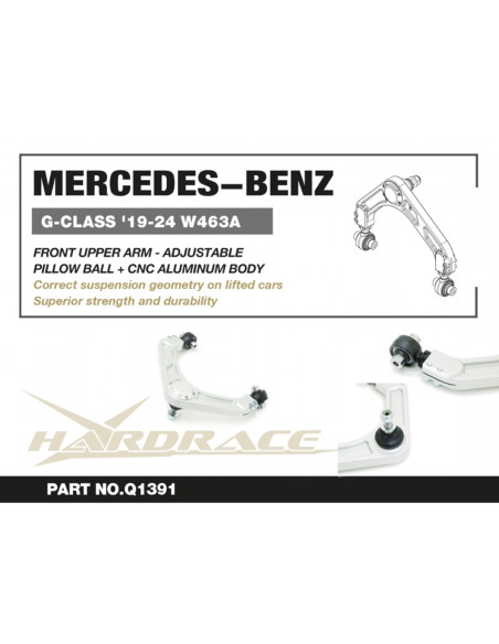 Braccio superiore anteriore Hardrace Mercedes Classe G W463A 2018+