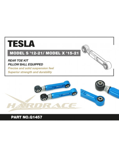 Rear Toe Kit Tesla Model s, Model x
