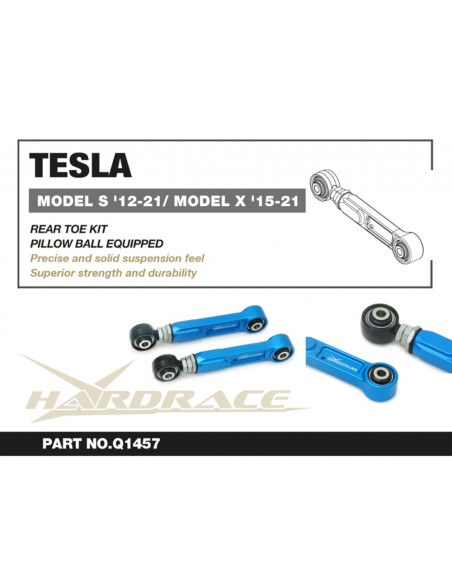 Kit convergenza posteriore Hardrace Tesla Model S Model X