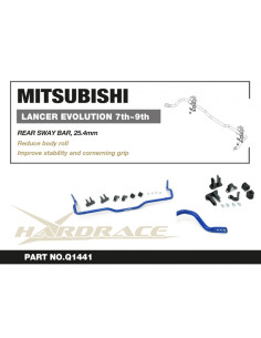 Barra stabilizzatrice posteriore Hardrace Mitsubishi Lancer Evo VII VIII IX 2
