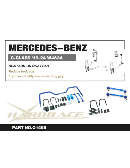 Rear Add-on Sway Bar Mercedes-benz G-class