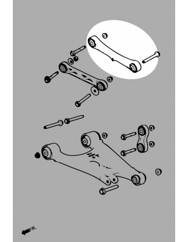 Rear Camber Kit Tesla Model s, Model x