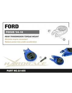 Supporto motore laterale posteriore Hardrace Ford Focus MK2 MK3 + ST/RS Mazda 3 MK1/MK2 2