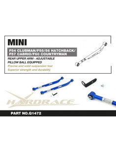 Braccio superiore posteriore su cuscinetti Hardrace BMW F40 F48 F39 F44 F45 F46 Mini F54 F55 F56 F57 2