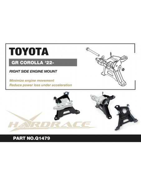 Right Side Engine Mount Toyota Corolla/altis/auris