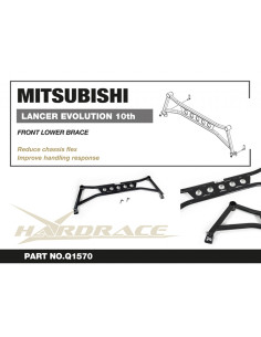 Front Lower Brace Mitsubishi Lancer evolution 2