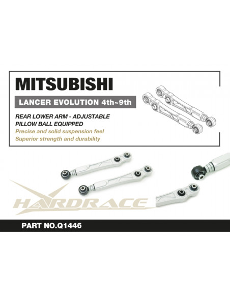 Rear Lower Arm / Camber Kit Mitsubishi Lancer evolution